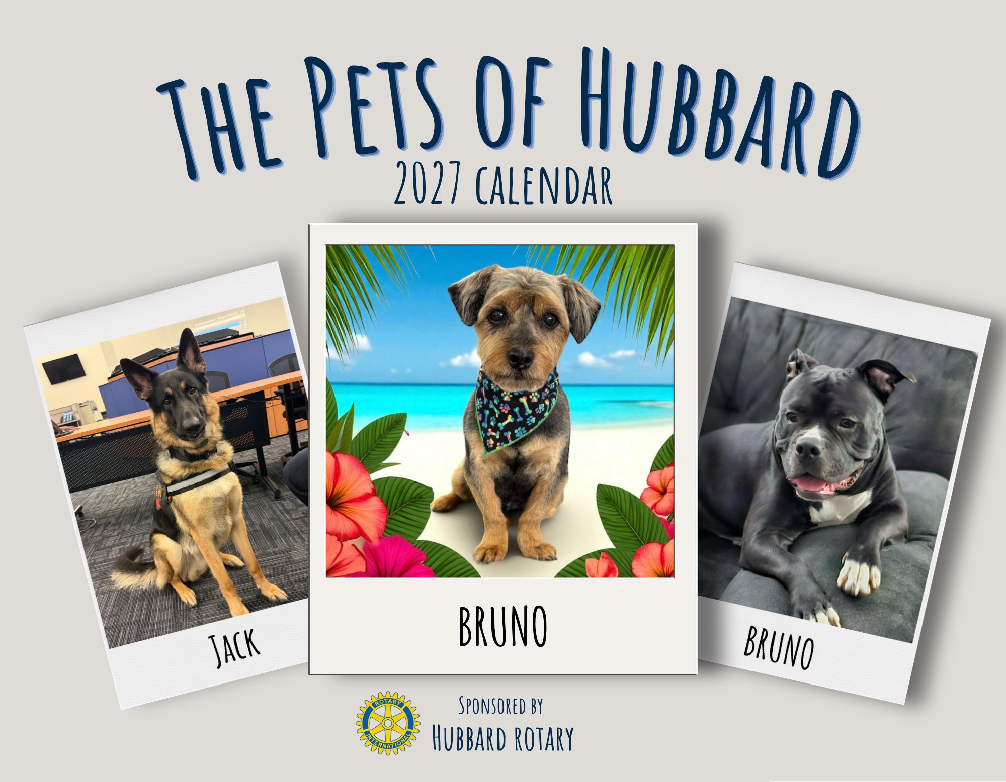 2027 Hubbard Pet Calendar